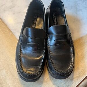 Sperry Boys Black Loafers
